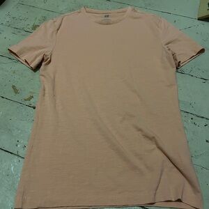 H&M Men's Light Coral/Peach Short Sleeve Tee